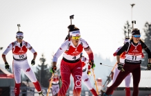 Polki tuż za podium biegu patrolowego