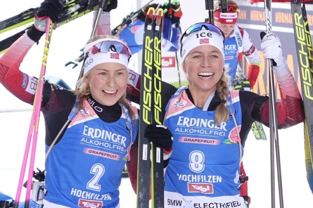 Dwie Norweżki na podium sprintu w Ostersund